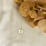 Load image into Gallery viewer, MINI nyaklánc két Swarovski kővel

