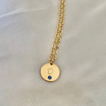Load image into Gallery viewer, &quot;D&quot; monogram MINI necklace
