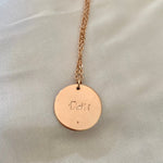 Load image into Gallery viewer, &quot;Dani&quot; inscription INSPIRATION necklace
