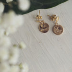 Load image into Gallery viewer, &quot;It&#39;s easy&quot;/&quot;It&#39;s right&quot; in Hungarian MINI earrings
