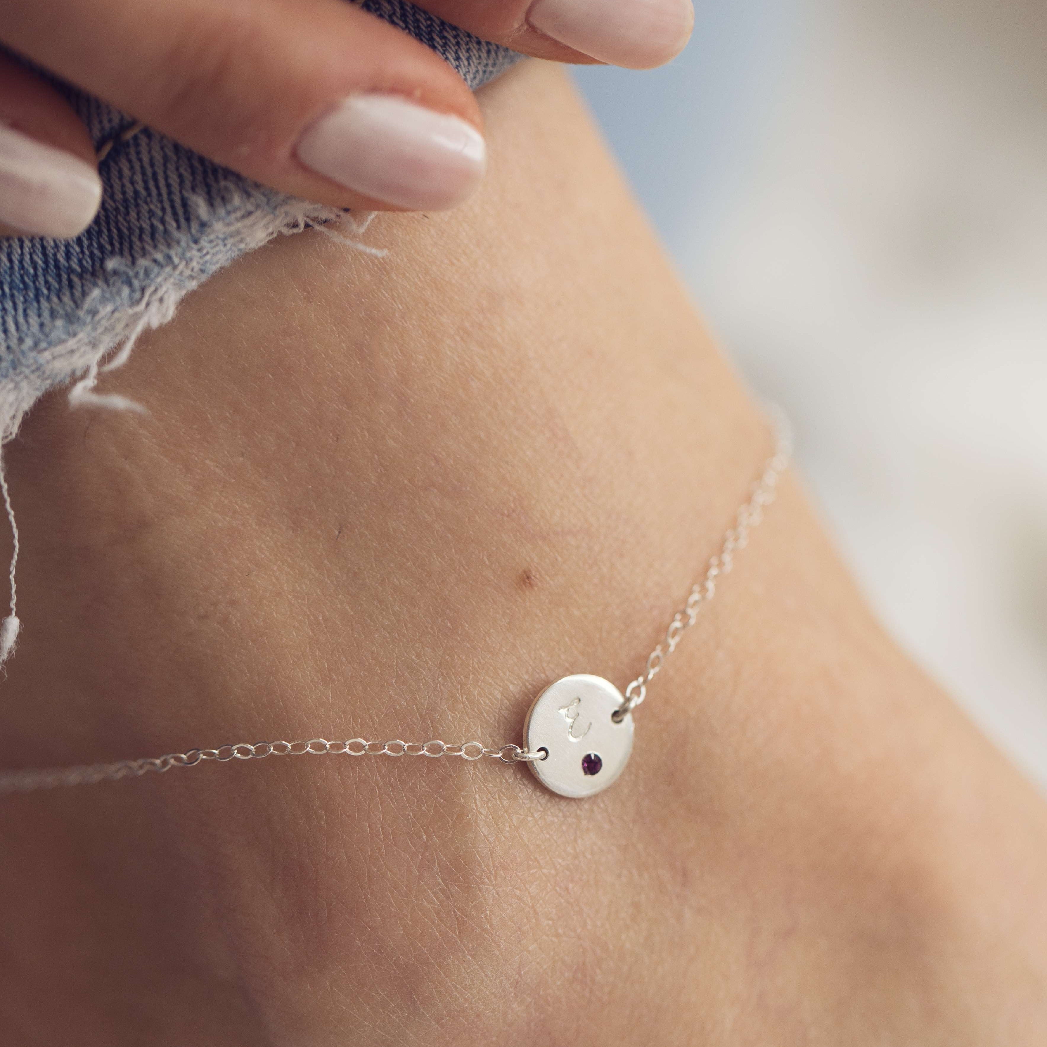 MONOGRAM anklet
